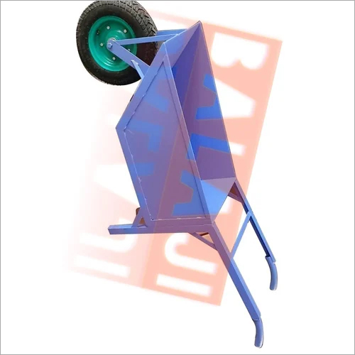 Single Wheel Barrow Trolley Application: Garbage Moving
