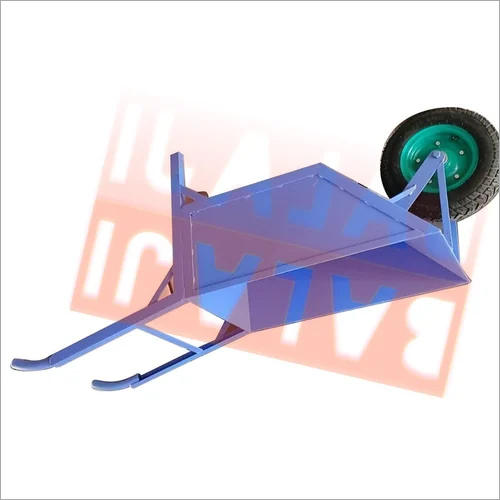 Single Wheel Barrow Trolley Application: Garbage Moving