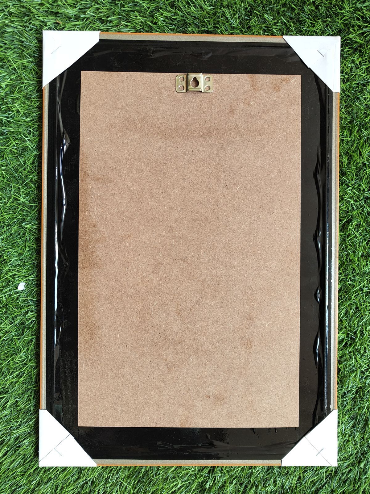 Brown 9x12 Gold Foiled Ganesh Picture Frame