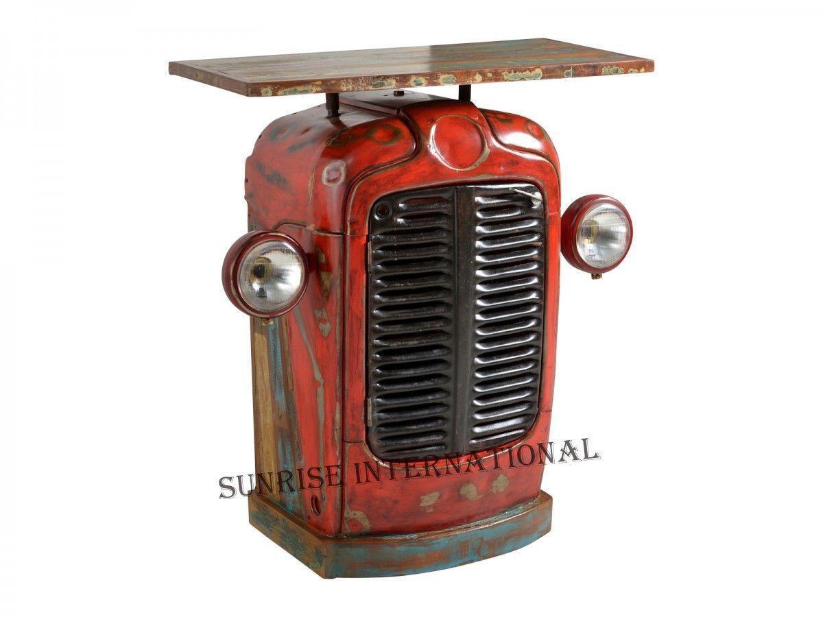 Wood Motorcycle Design Bar Table In Automobile Automotive Furniture Style