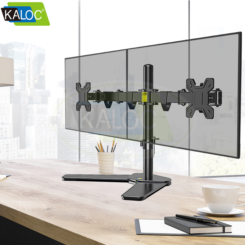 Kaloc Klc Dw-220-t 17-27 Monitor Stand - Color: Black