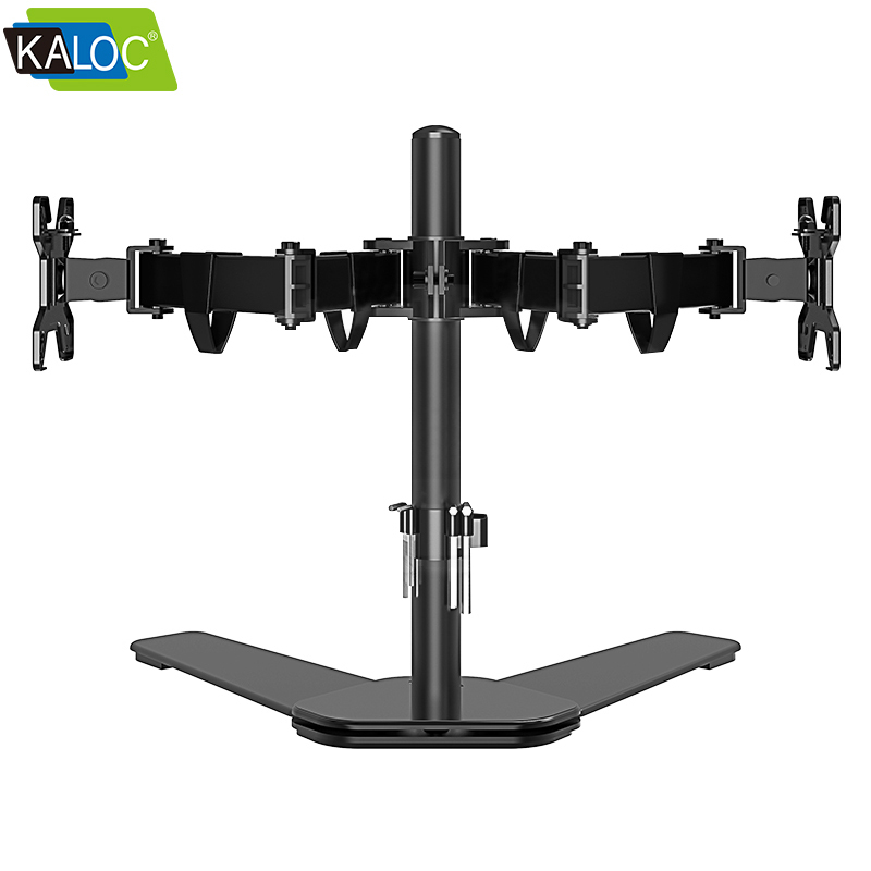 Kaloc Klc Dw-220-t 17-27 Monitor Stand - Color: Black
