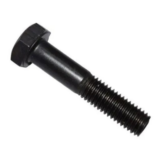 Black 8 Mm Ms High Tensile Hex Bolt