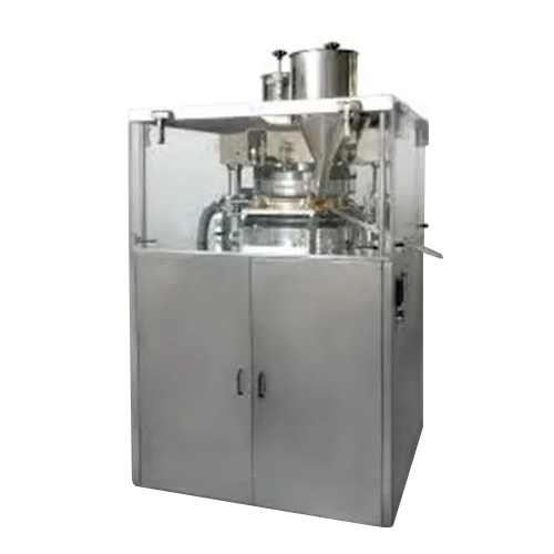 सिल्वर डबल रोटरी टैबलेट प्रेस और कम्प्रेशन मशीन