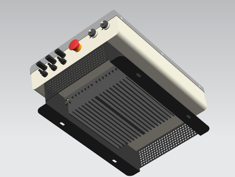 Grey 22kw Three Phase Solar Water Pump Inverter For Submersible Pump