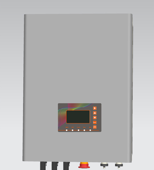 Grey 22kw Three Phase Solar Water Pump Inverter For Submersible Pump
