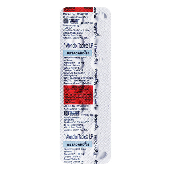 Atenolol Tablets General Medicines