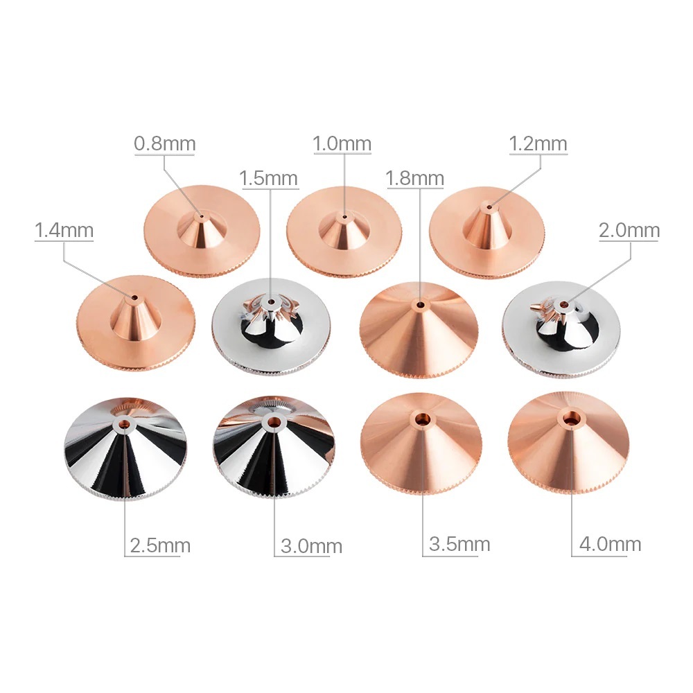 Raytools B Type Laser Cutting Nozzles - Material: Ms