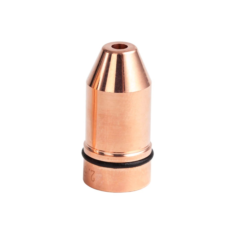 Raytools D Type Laser Cutting Nozzles - Steel Material, 4 Inch Size, Black Color, Box Packaging | Copper Metal Type, Industrial Connectors