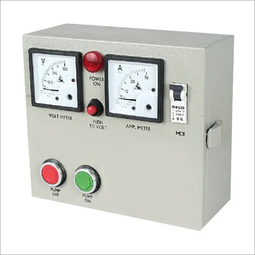 Submersible Pump Control Panel Base Material: Metal Base By Kusum Trade Impex