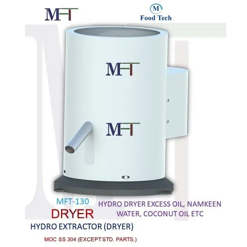 अर्ध स्वचालित औद्योगिक हाइड्रो ड्रायर मशीन