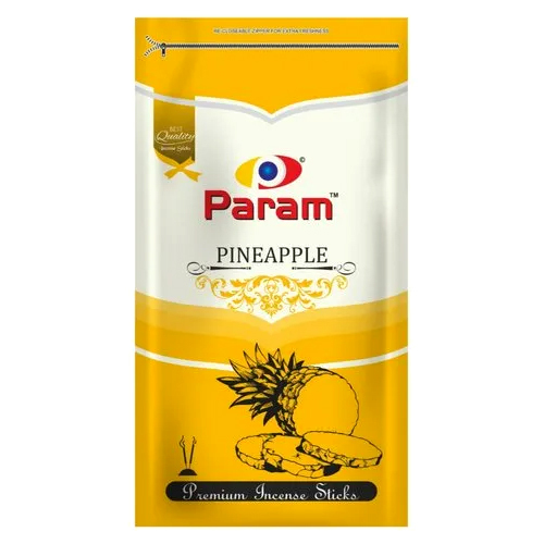 पर्यावरण के अनुकूल जिपर पाउच पाइनएप्पल अगरबत्ती