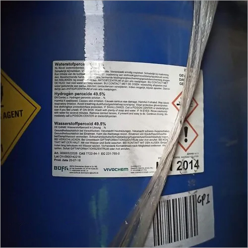 Hydrogen Peroxide - Application: Industrial