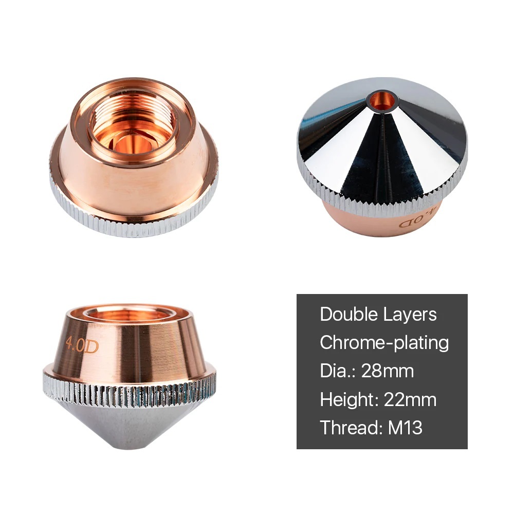 Dne A Type Chrome-plated Laser Cutting Nozzles