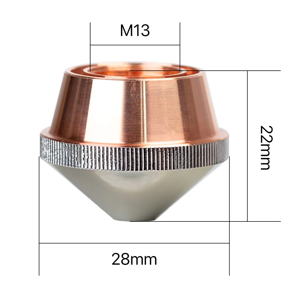 Dne A Type Chrome-plated Laser Cutting Nozzles