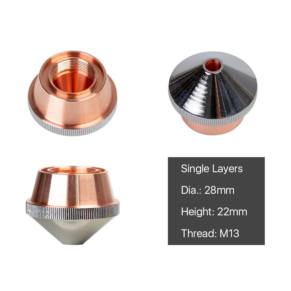 Dne A Type Chrome-plated Laser Cutting Nozzles