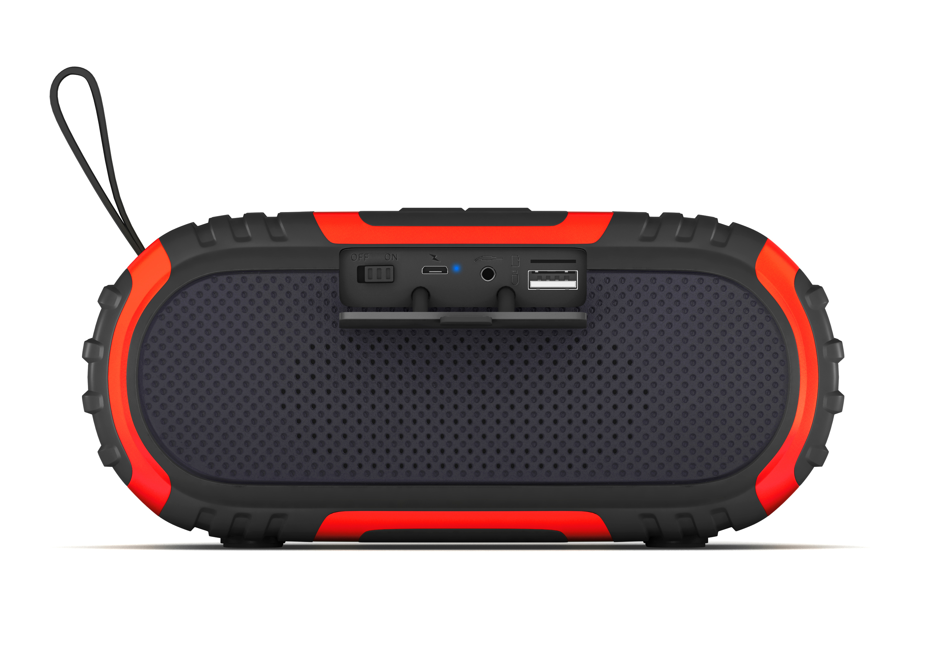 Dyanora Thunder 10 W Bluetooth Speaker (Dy-bt10-01-br) - Color: Black
