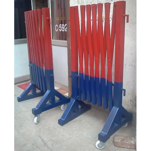 स्टील एक्सपेंडेबल रोड बैरिकेड