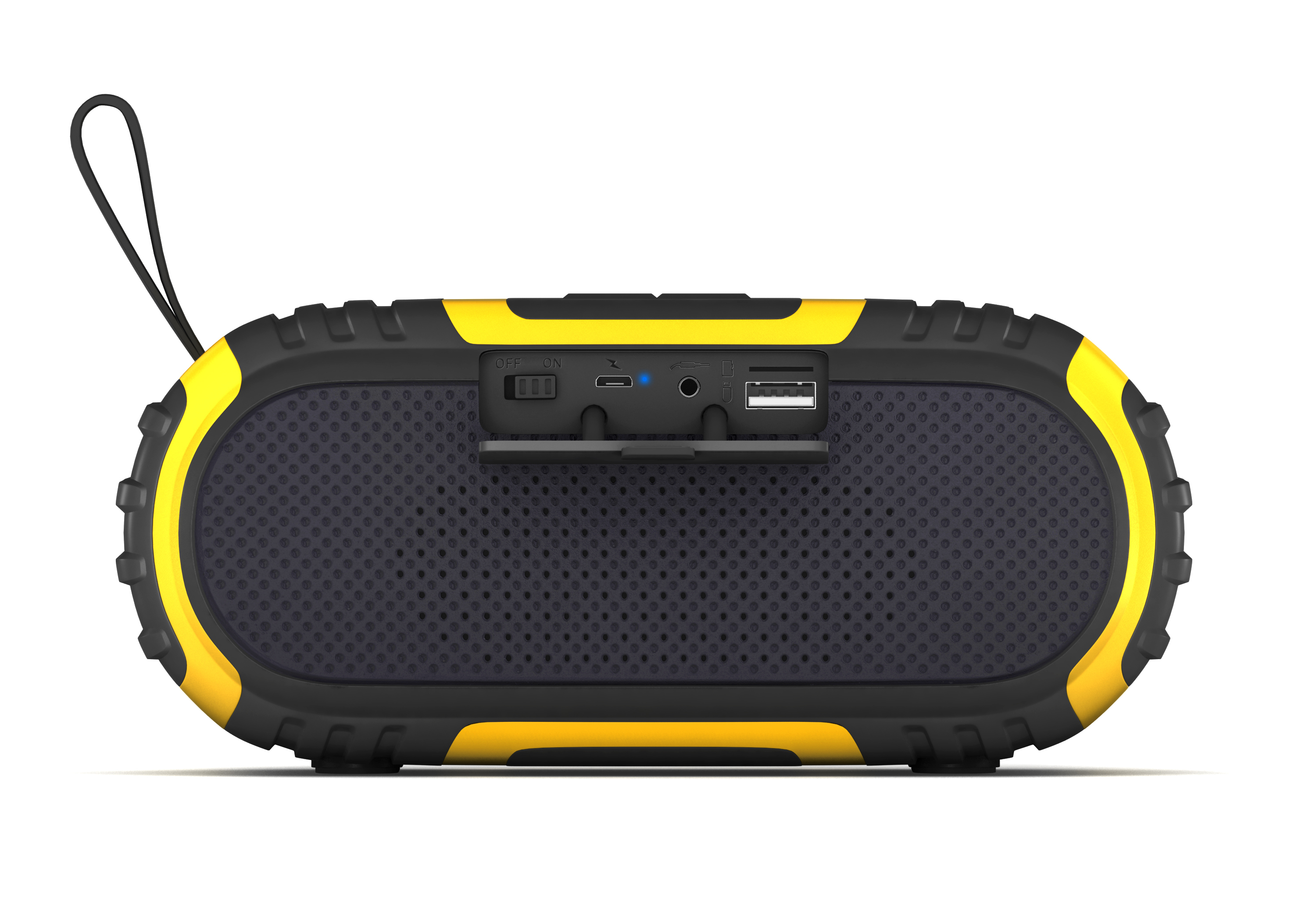 Dyanora Thunder 10 W Bluetooth Speaker (Dy-bt10-01-by) - Color: Black