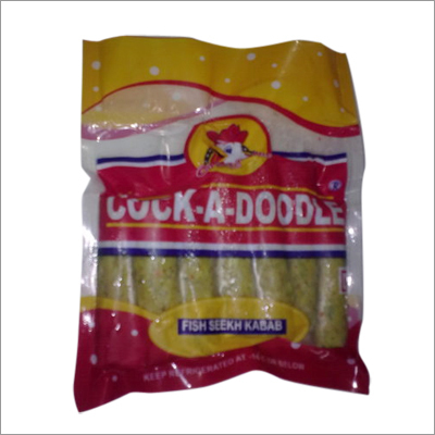 खाने के लिए तैयार फिश Seekh कबाब