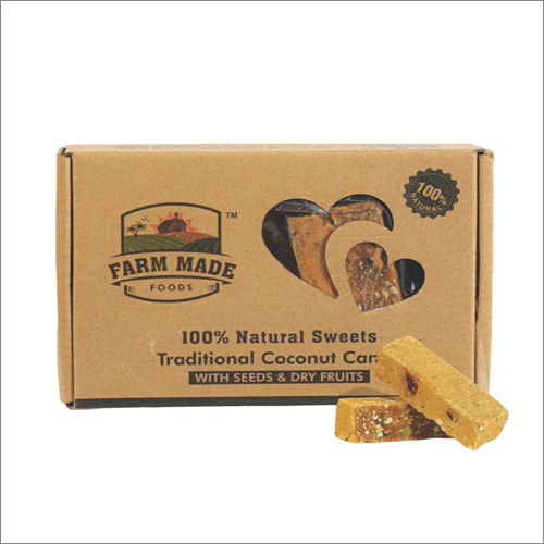 Seeds And Dry Fruits Coconut Candy - Eggless Solid Candy , Dried Fruits and Coconut Mixture in Bar and Ball Shapes