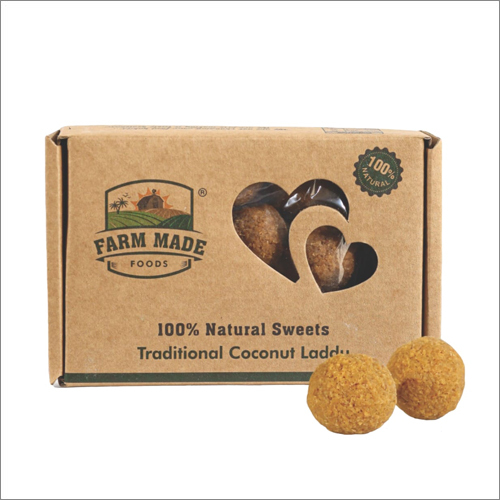 नारियल लड्डू प्रसंस्करण का प्रकार: तला हुआ