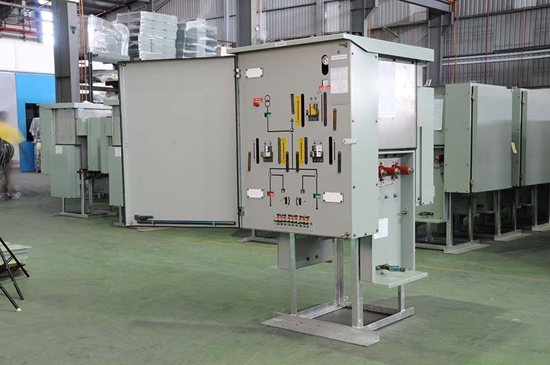 Ring Main Unit - Galvanized Steel, 1200 X 800 X 1500 Mm | 12.5 Kv, 630 A, Ip54, Class H