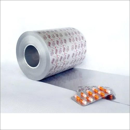 Aluminium Blister Foil - Width 2 Ft, Thickness 2 Mm, Silver Color | Glossy Finish, Coated Surface, Roll Packaging, Rectangular Shape