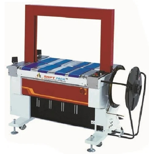 पूरी तरह से स्वचालित बॉक्स स्ट्रैपिंग मशीन आयाम (L* W* H): 1420 X 650 X 1565 मिलीमीटर (मिमी)