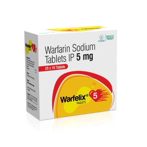 वारफारिन सोडियम आईपी (5mg) जेनेरिक ड्रग्स