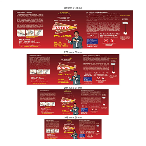 Adhesive Labels - Color: Multicolor