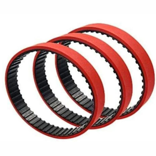 पु रबर कोटेड कन्वेयर बेल्ट