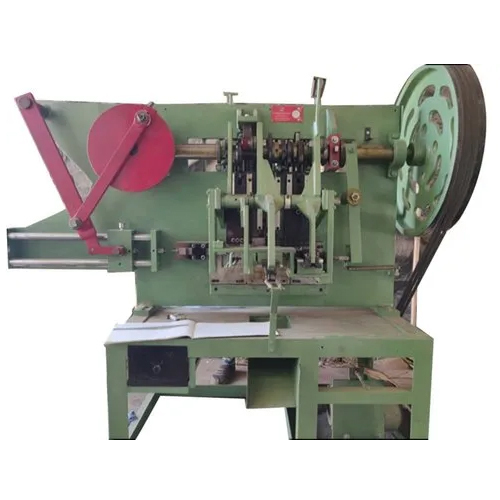 Semi Automatic 3 Hp Tiffin Hook Making Machine