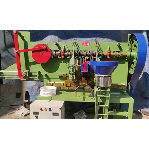 Industrial Bucket Handle Making Machine - 3 Hp, 1600 Kg, 28 Pieces/minute | Semi-automatic Operation, Cnc Technology, Powder Coated Finish
