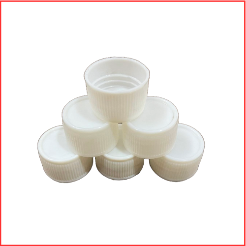 सफेद 25 मिमी सैनिटाइज़र कैप