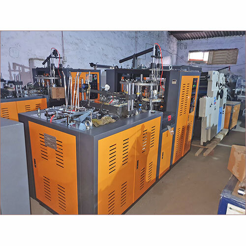 Full Automatic Paper Cup Glass Making Machine Single Connection - General Use: Industrial