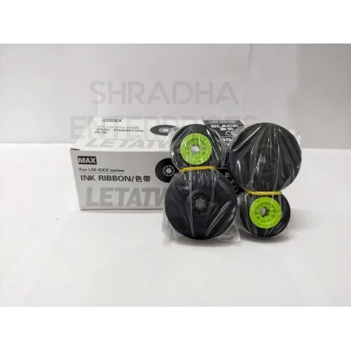 Lm Ir50b Max Letatwin Black Ink Ribbon For Use In: Printer