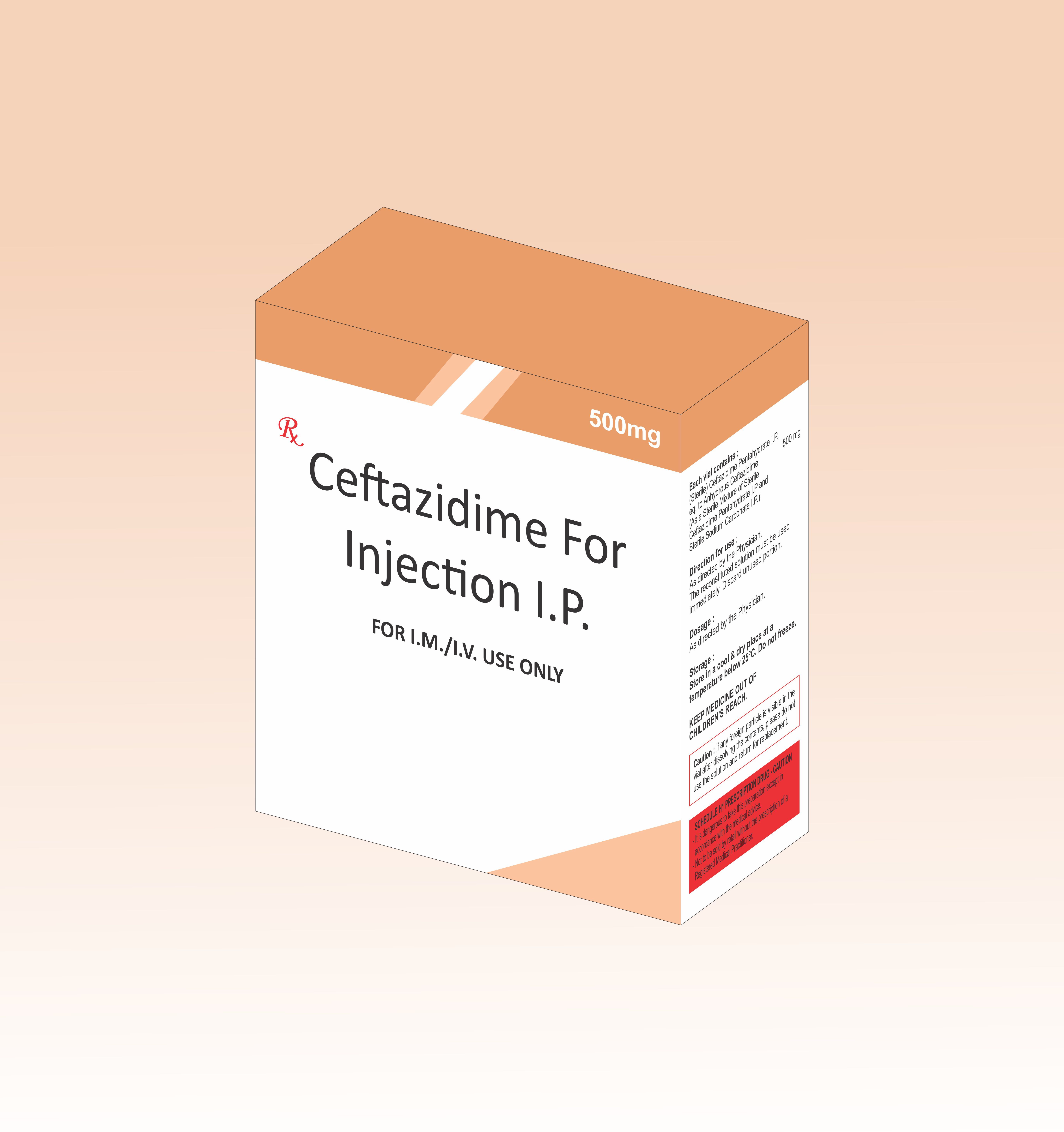 Powder Ceftazidime With Tazobactam Injection