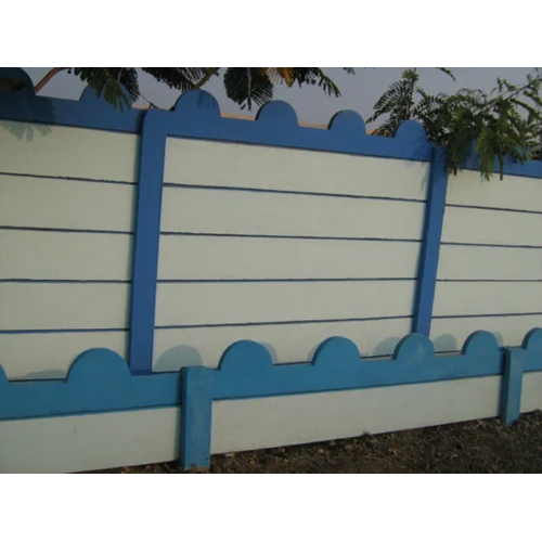 Boundary Concrete Compound Wall - Precast Concrete Panels, Various Custom Sizes | Durable, Weather-Resistant, Minimal Maintenance