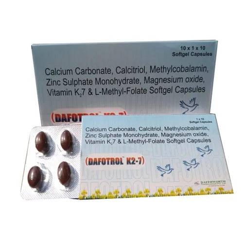 डैफोट्रोल K2 7 कैप्सूल विशिष्ट दवा
