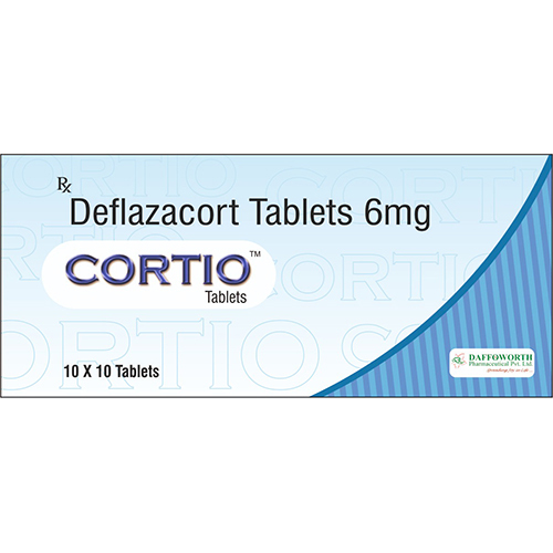 6mg Deflazacort Tablets - 10x10 Pieces, Medicine Grade, Cool & Dry Storage For Inflammatory & Autoimmune Conditions