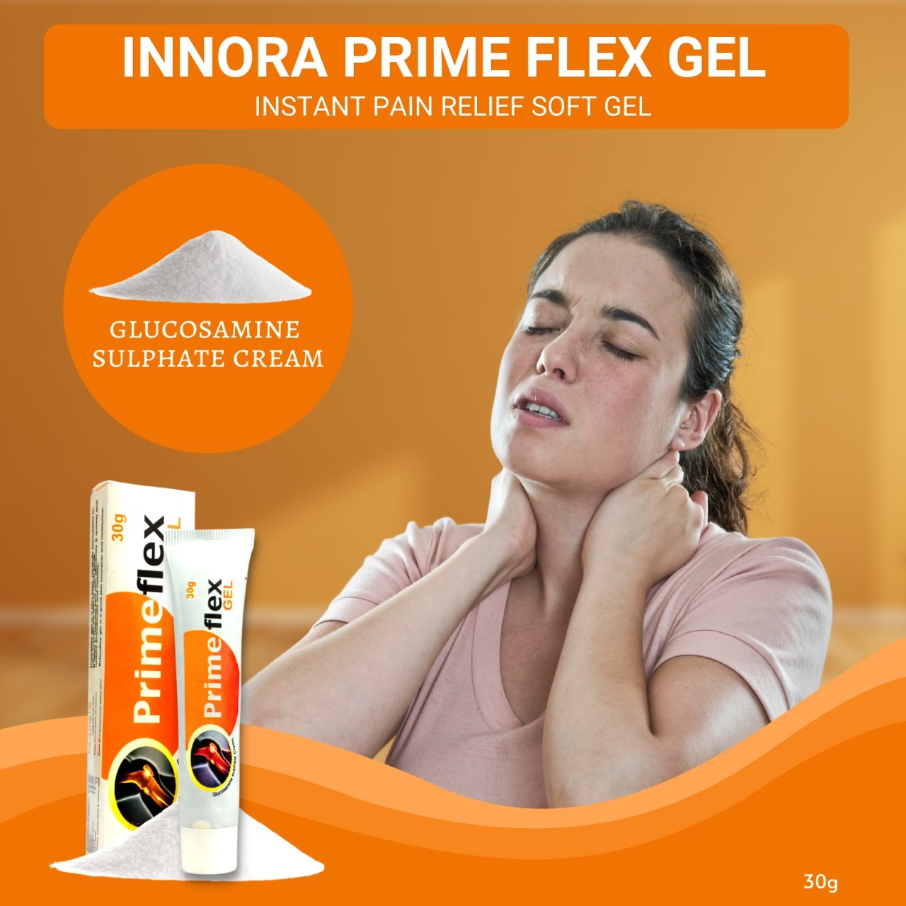 Innova Bone And Joint Care Combo - Gel Formulation With Glucosamine, Msm, Chondroitin, Vitamin D, Grapeseed & Rosehip Extracts, Joint Pain Relief & Mobility Enhancement
