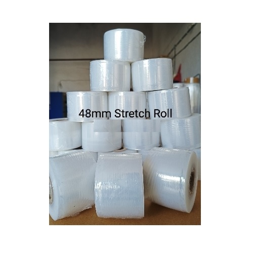48 एमएम एलडीपीई स्ट्रेच फिल्म रोल फिल्म की मोटाई: 23 मिलीमीटर (मिमी)
