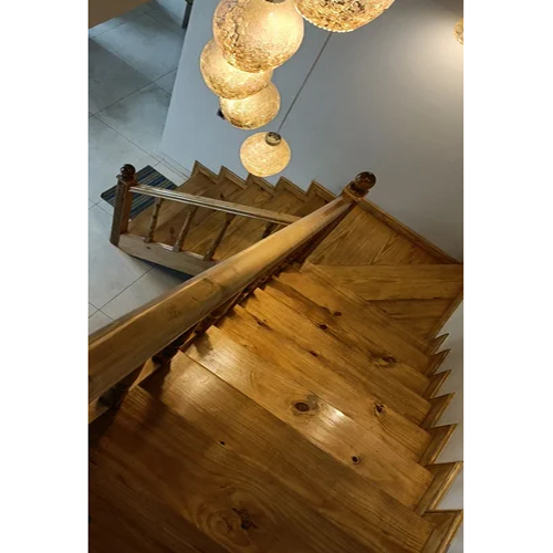 Eco Friendly Wooden Duplex Staircase