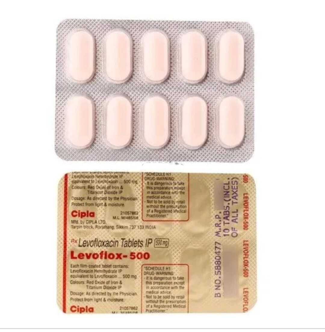 500mg Levofloxacin Tablets Ip Dry Place