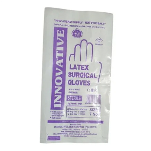 Ld Glove Packaging Bag - Color: White