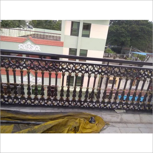Any Color Cast Iron Balcony Railing