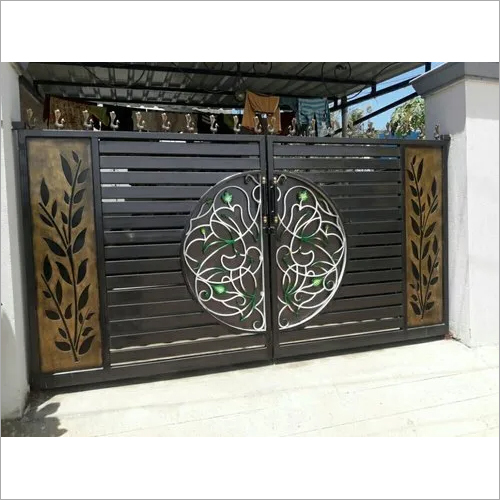 ब्लैक माइल्ड स्टील गेट