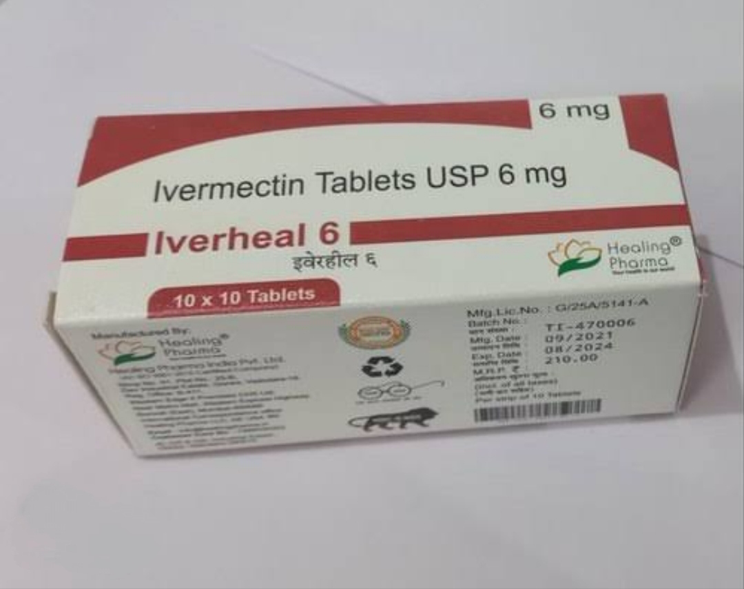 Iverheal - 6 Mg Ivermectin Tablets | Antiparasitic Medication In 10 Tab Strips, Quality Assured, Affordable Healthcare Solution