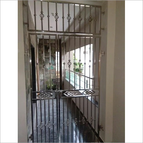 Stainless Steel Security Door Height: 6-8 Foot (Ft)
